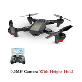 VISUO XS809HW Wifi FPV 2.0MP 720P 120 FOV Wide Angle HD Camera Foldable 2.4G Selfie Drone Height Hold RC Quadcopter G-Sensor RTF