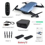 JJRC H47 ELFIE Drones Foldable RC Pocket Selfie Drone Dron With WiFi FPV 720P HD Camera G-Sensor Controller Helicopter Waypoints