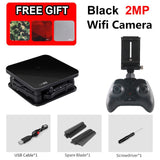 SMRC mini FPV drone for Kids &beginner Glass texture with hd wifi camera pocket Selfie Folding Helicopter for boy birthday gift