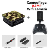 SMRC mini FPV drone for Kids &beginner Glass texture with hd wifi camera pocket Selfie Folding Helicopter for boy birthday gift